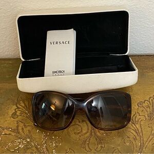 Versace sunglasses with case